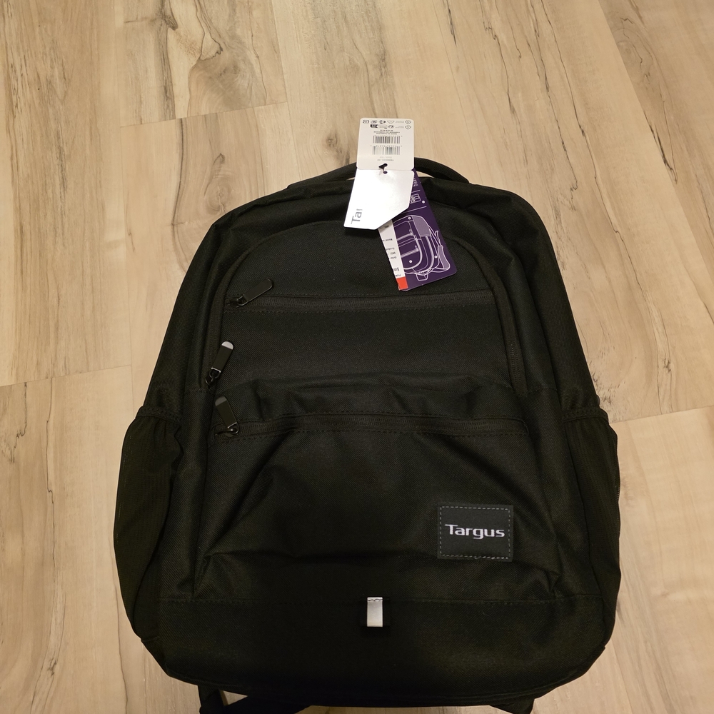Targus NWT Octave III Black Laptop Backpack